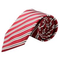 Fashion Woven Men\'s Tie Necktie Polyester Stripe Jacquard Wedding Groom Party