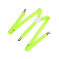 Fashion Clip on Suspenders Elastic Y-Shape Back Formal Unisex Adjustable Braces