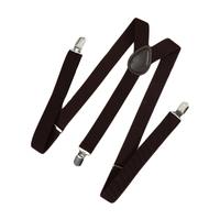 Fashion Clip on Suspenders Elastic Y-Shape Back Formal Unisex Adjustable Braces