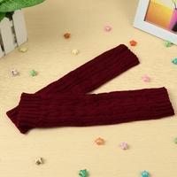 Fashion Winter Gloves Mitten Warm Knitted Fingerless Arm Long Unisex