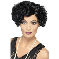 fancy dress 1920s wig black