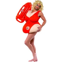 Fancy Dress - Baywatch Padded Swimming Costume