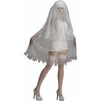 fancy dress sultry spirit bride halloween costume
