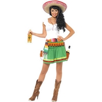 fancy dress tequila shooter girl costume
