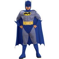 fancy dress child deluxe muscle chest batman brave and bold costume