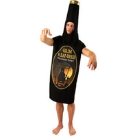 Fancy Dress - Grim Reap Beer Bottle Costume