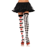 Fancy Dress - Harlequin & Heart Stockings