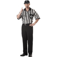 fancy dress mens referee costume