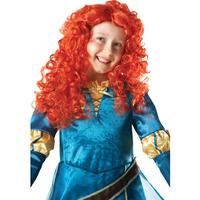 fancy dress child brave merida wig