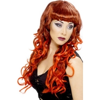Fancy Dress - Siren Wig RED