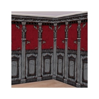 Fancy Dress - Gothic Mansion Room Rolls (Pack of 2)