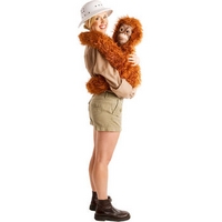 Fancy Dress - Baby Orangutan Arm Puppet Costume