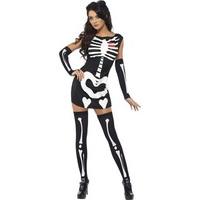 Fancy Dress - Fever Sexy Skeleton Costume