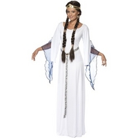 fancy dress medieval woman costume