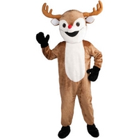 fancy dress reindeer mascot