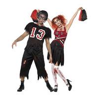 Fancy Dress - Zombie Cheerleader & Footballer Combination