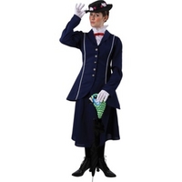 Fancy Dress - Magical Nanny Costume (And Parrot Head Umbrella Cover)