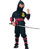 Fancy Dress - Budget Child Ninja Costume