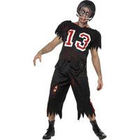 fancy dress high school zombie footballer costume