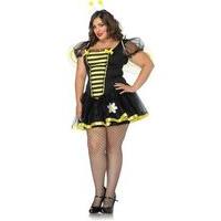 fancy dress leg avenue daisy bee costume plus size