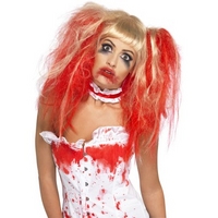 Fancy Dress - Blood Drip Wig