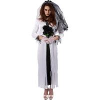 Fancy Dress - Skeleton Bride Halloween Costume