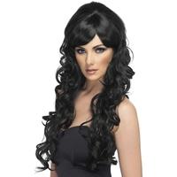 Fancy Dress - Pop Starlet Wig BLACK