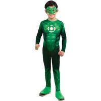 Fancy Dress - Child Hal Jordon Green Lantern Super Hero Costume