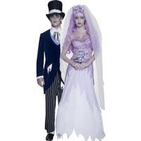 Fancy Dress - Ghost Bride & Groom Combination