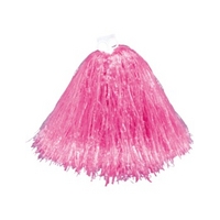 fancy dress pink pom pom