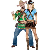 Fancy Dress - Tequila Pop\'N Dude & Shoot\'em Up Cowgirl Combination