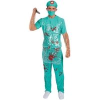 Fancy Dress - Men\'s Bloody Surgeon Halloween Costume