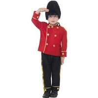fancy dress child guardsman costume