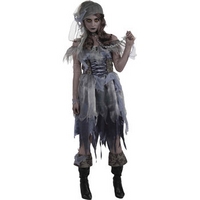 Fancy Dress - Women\'s Zombie Pirate Costume