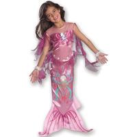 fancy dress child pink mermaid costume