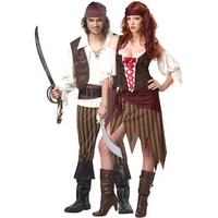 Fancy Dress - Rogue Pirate & Buccaneer Beauty Combination