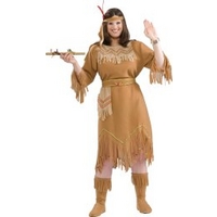 Fancy Dress - Women\'s Native American Indian Costume (Plus Size)