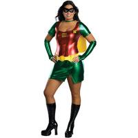 fancy dress womens sexy robin super hero costume plus size