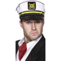 Fancy Dress - Peaked Ship Captain Cap