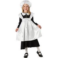 fancy dress child victorian maid costume