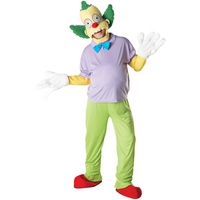 fancy dress krusty the clown costume