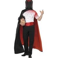 fancy dress headless man halloween costume