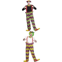 Fancy Dress - Hooped Clown Costume