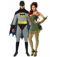 Fancy Dress - Batman & Poison Ivy Couple Costumes
