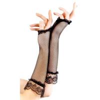 Fancy Dress - Long Lace Fingerless Gloves