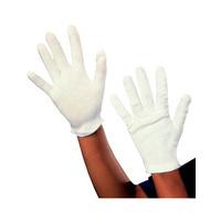 Fancy Dress - Child White Cotton Gloves