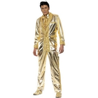 Fancy Dress - Elvis Costume (Gold)