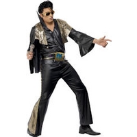 Fancy Dress - Elvis Costume (Black)