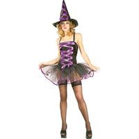 fancy dress purple ballerina witch costume