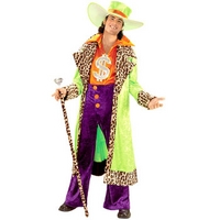 Fancy Dress - Men\'s Pimp Costume